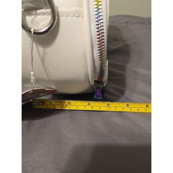 Kawaii Cutie Cloud Ita Bag Crossbody White Rainbow Zipper Robo Roku Brand NEW - Picture 16 of 16